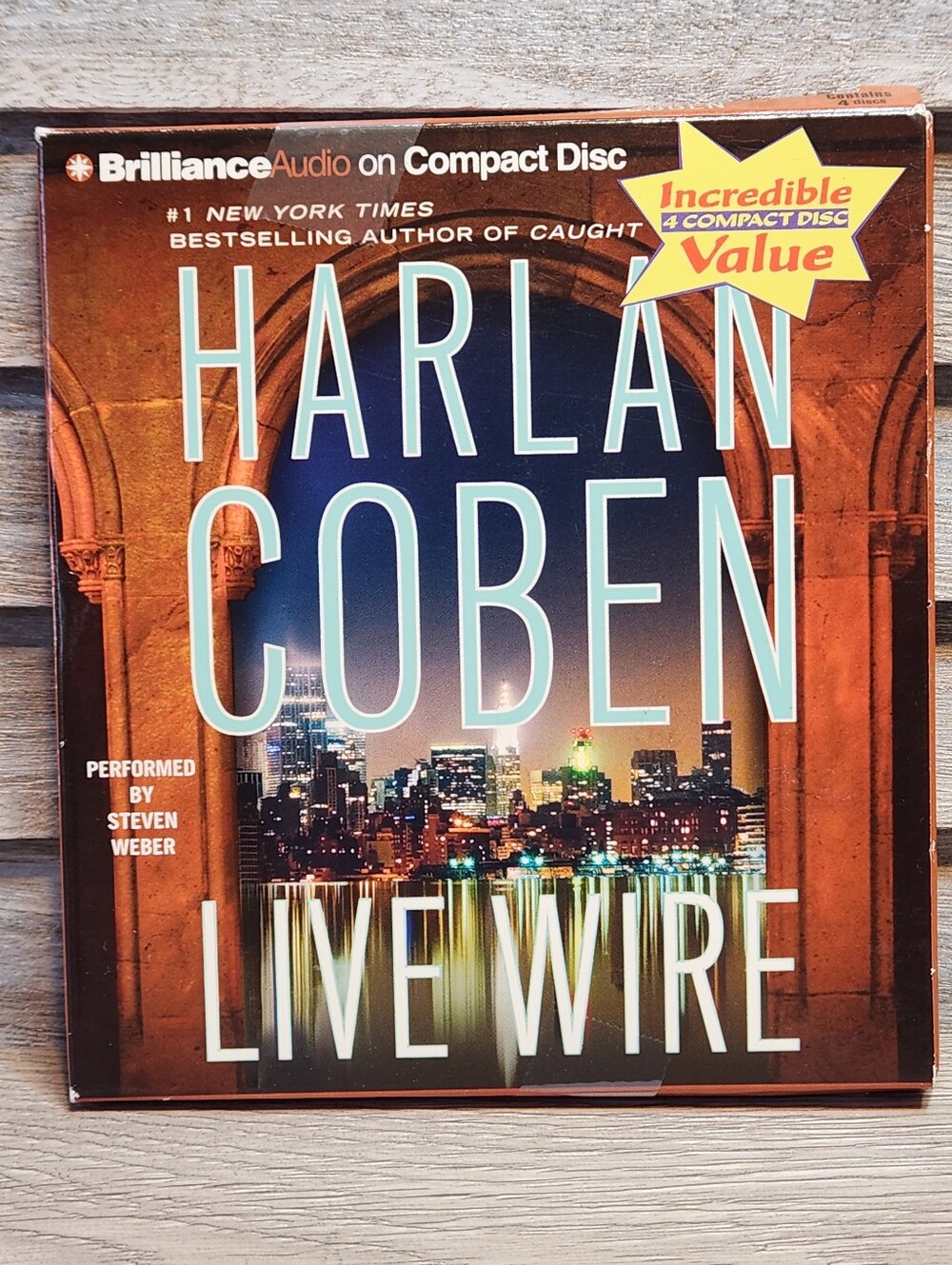 🖤 Live Wire by Harlan Coben, audio book